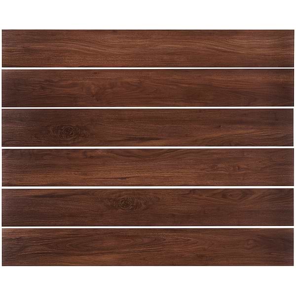 ReNew Charming Chestnut Amber Glow 12mil Wear Layer Glue Down 6x48 Luxury Vinyl Plank Flooring