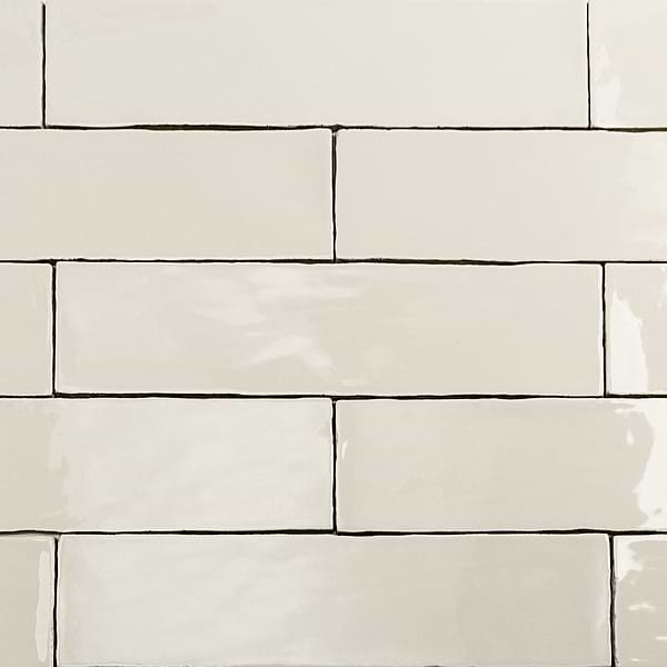 Lancaster Vanilla Cream Ivory 3x12 Polished Ceramic Subway Tile