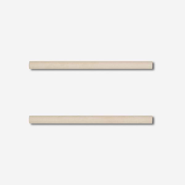Simena Beige 1x12 Honed Limestone Pencil Liner