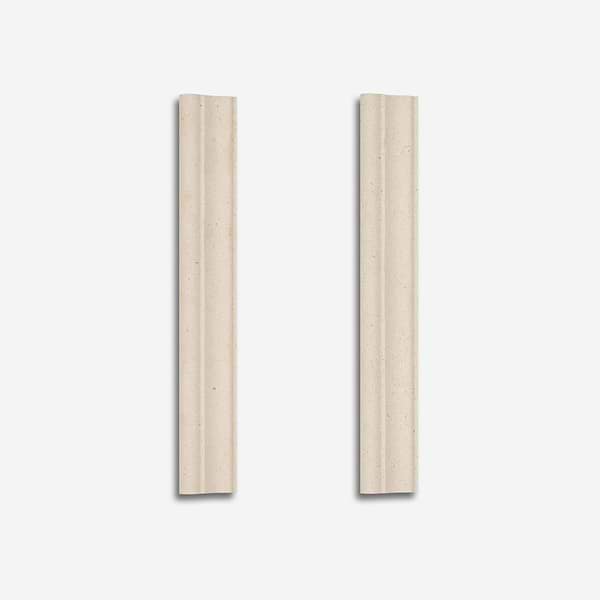 Simena Beige 4x12 Honed Limestone Chair Rail