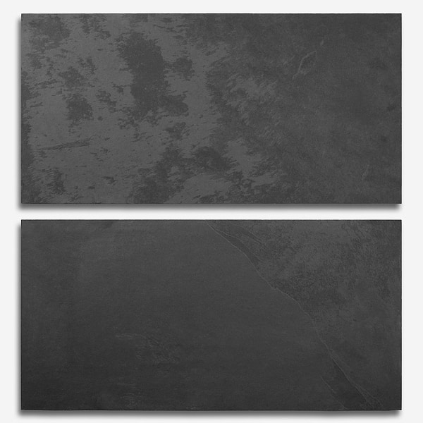 Brazilian Black 12x24 Natural Cleft Slate Tile