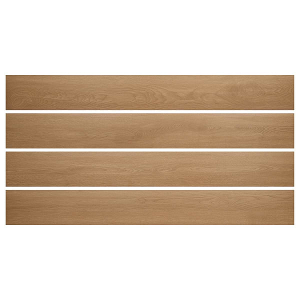 Oaktree Elegant Copper Brown 7x60 XL Wood Look Matte Porcelain Tile