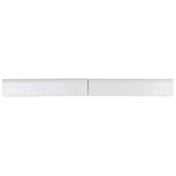 Seaport Arctic 2x10 Polished Ceramic Bullnose