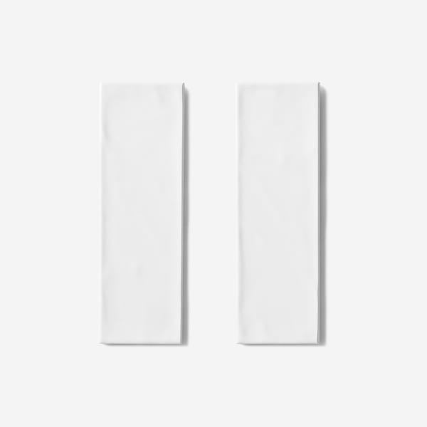 Santa Monica White 4x12 Bullnose in White, View 4, open zoomed image