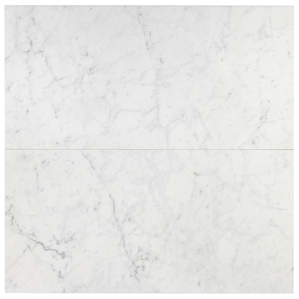 Marble Tech Bianco Gioia 12x24 Matte Porcelain Tile 