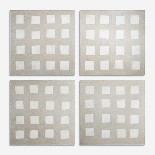 Bariazzo Deco Fossil Gray 36x36 Semi-Polished Porcelain Tile