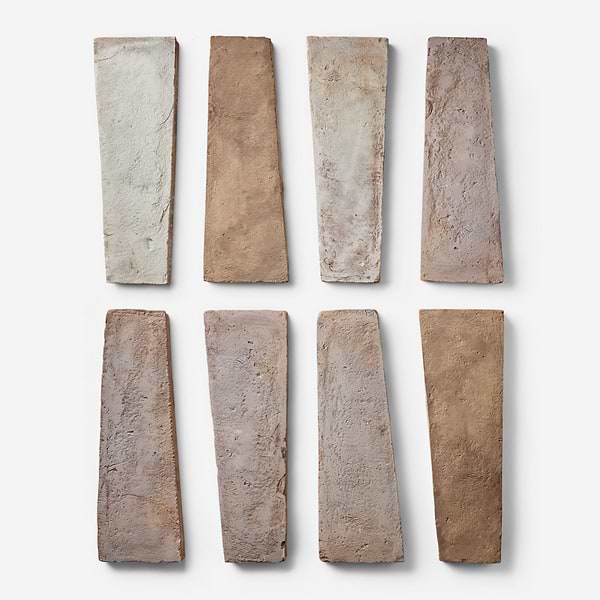 Opera Terracotta by Paula Purroy Dune 6x18 Trapezoid Matte Terracotta Tile