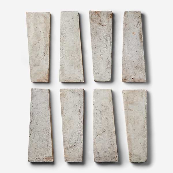 Opera Terracotta by Paula Purroy Perla 6x18 Trapezoid Matte Terracotta Tile