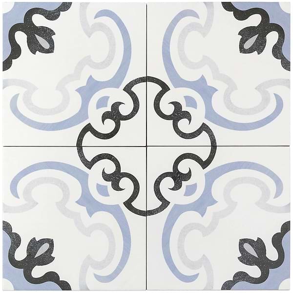 Bella Met 8x8 Glazed Porcelain Tile