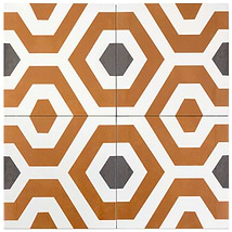 Bella Soumaya 9x9 Matte Porcelain Tile
