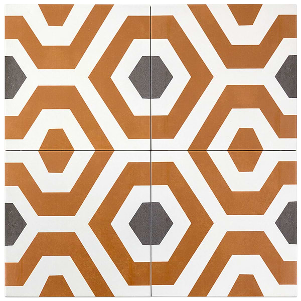 Bella Soumaya 9x9 Matte Porcelain Tile