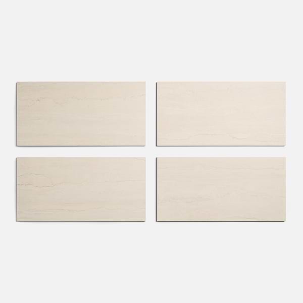 Treveso Cream 12x24 Limestone Look Matte Porcelain Tile