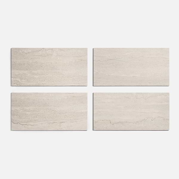 Treveso Gray 12x24 Limestone Look Matte Porcelain Tile