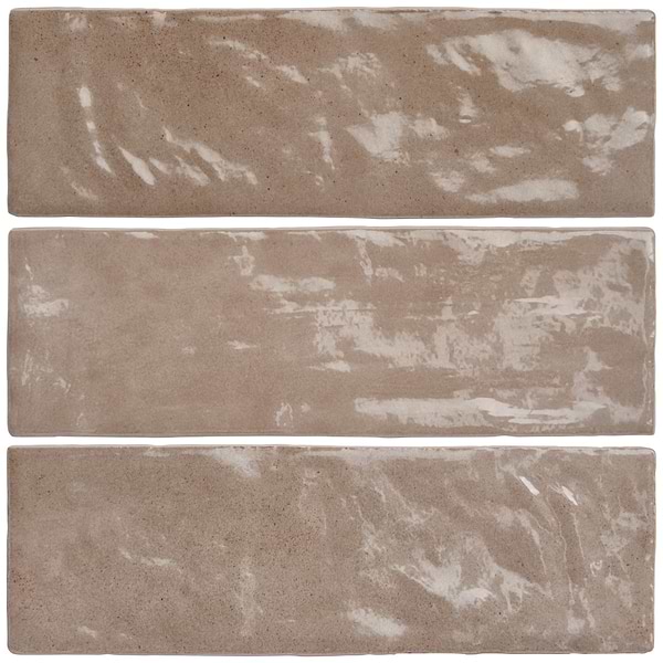 Portmore Taupe 3x8 Glazed Ceramic Tile