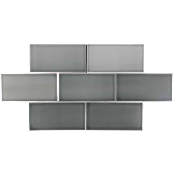 Vector Antracita 4x8 Polished Ceramic Tile