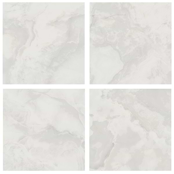 Jewel Onyx White 48x48 Polished Porcelain Tile