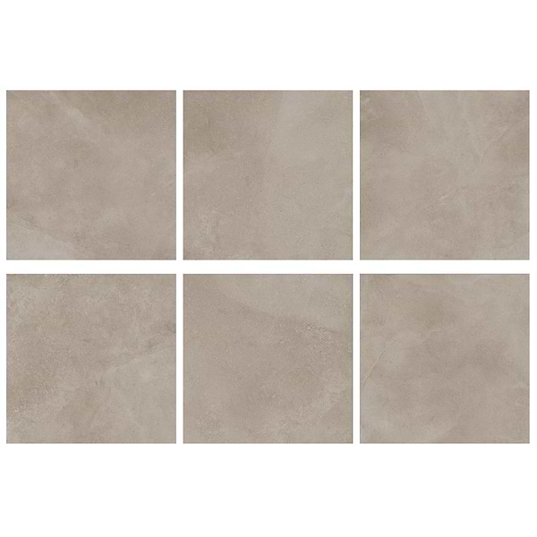 New Rock Tortora Beige 48x48 Matte Porcelain Tile