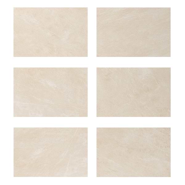 Era Crema Beige 24x36 2CM Limestone Look Matte Porcelain Paver