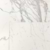 Calacatta Oro White 18X18 Polished Marble Tile; in White w/ Gray & Gold Veins Calacatta; for Backsplash, Bathroom Floor, Bathroom Wall, Commercial Floor, Floor Tile, Kitchen Floor, Kitchen Wall, Outdoor Wall, Shower Wall, Wall Tile; in Style Ideas Art Deco, Classic, Contemporary, Modern, Traditional, Transitional