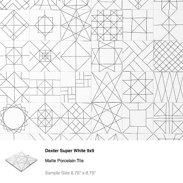 Top Selling Geometric Tiles Sample Bundle (5)