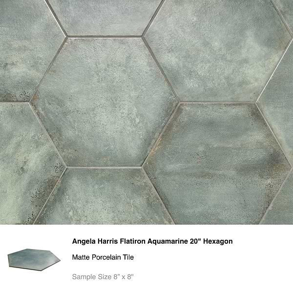 Top Selling Green Porcelain Hexagon Tiles Sample Bundle (5)
