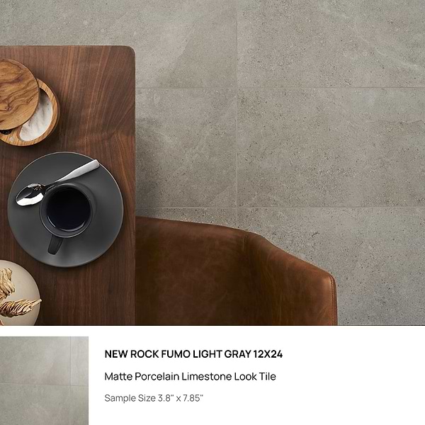 Top Selling Gray 12x24 Floor Porcelain Tiles Sample Bundle (5)