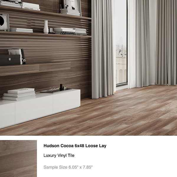 Top Selling Cool Beige Luxury Vinyl Flooring Tiles Sample Bundle (5)