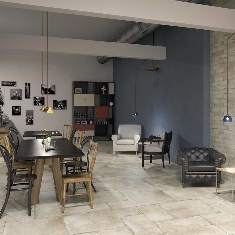 Seville Pergamo Beige 24X24 Natural Porcelain Tile; in Beige Porcelain; for Backsplash, Bathroom Floor, Bathroom Wall, Commercial Floor, Floor Tile, Kitchen Floor, Kitchen Wall, Outdoor Floor, Outdoor Wall, Shower Wall, Wall Tile; in Style Ideas Beach, Craftsman, Industrial, Mediterranean, Rustic, Traditional