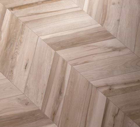 Soleras Avana Chevron Pattern 8x32 Matte Porcelain Wood Look Tile