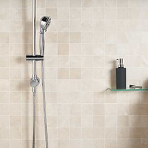Crema Marfil Beige 3x3 Honed Marble Mosaic Tile