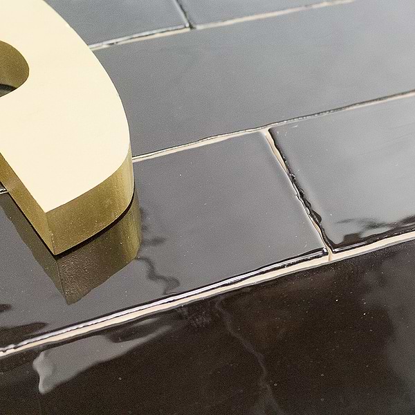Lancaster 3x12 Noir Polished Ceramic Tile