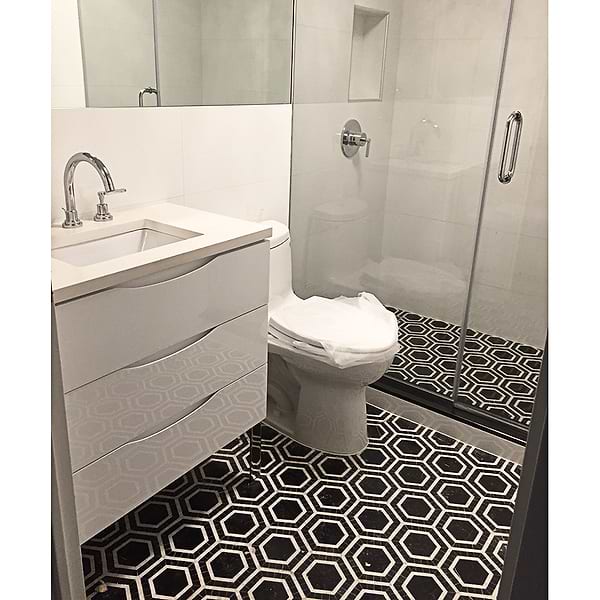 Nova Black Hole Marble Tile