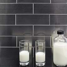 Stainless Steel 2x6 Matte Subway Tile