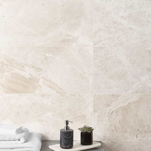 Cream Misto 12x24 Honed Marble Tile