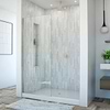 Linea 34x72" Reversible Shower Screen with Clear Glass in  Brushed Nickel by  DreamLine; in Style Ideas Classic, Contemporary, Modern, Traditional, Transitional; released 2025; new, trends