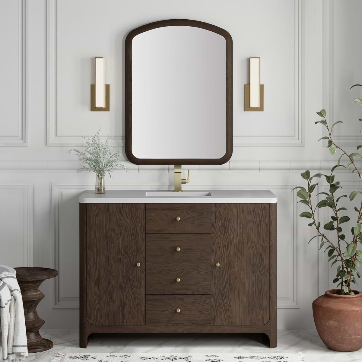 James Martin Vanities Gracyn Driftwood 48