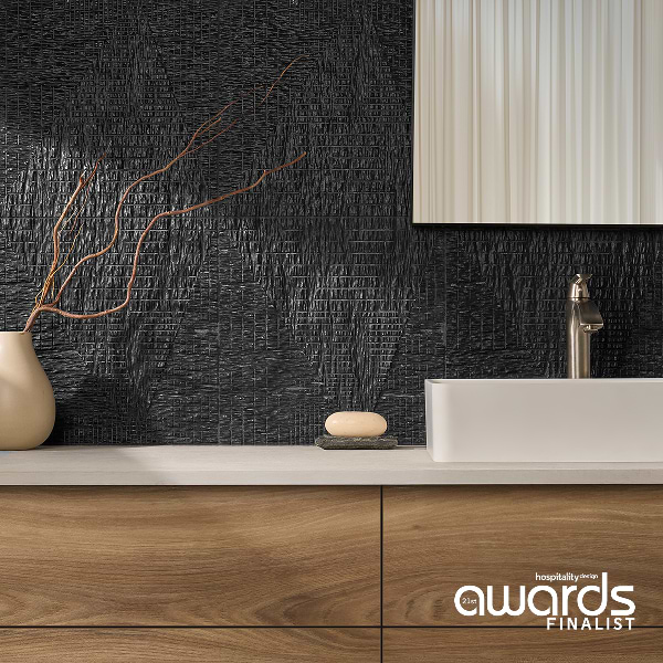 Buy Bansu Carved Black Jade 16x16 Textured Honed Marble Tile