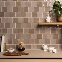 Portmore Taupe 4x4 Glazed Ceramic Tile