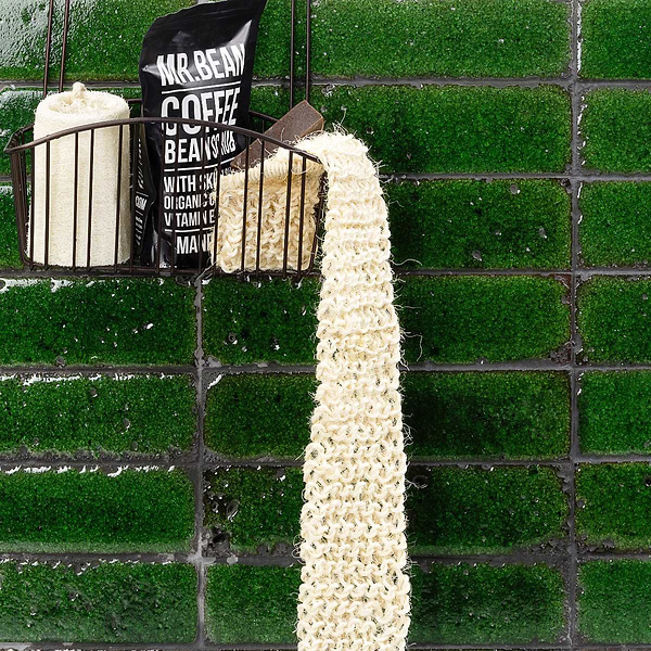 LavaArt Aegean Green 3x12" Brick Look Crackled Glossy Lava Stone Subway Tile