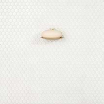 Loft Super White 3/4" Glass Penny Round Tile