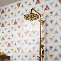 Ako Multicolor Mix 5" Triangle Micro Mosaic Tile