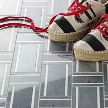 Esplanade Tempest Gale Polished Marble Mosaic Tile