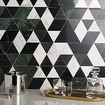 Prism Verdone Green Marble Mosaic Tile
