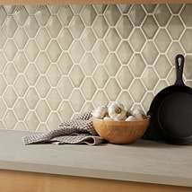 Brookline Diamond Celadon Green 3x4 Glossy Ceramic Mosaic Tile