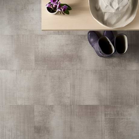 Ristretto LVT Teak Beige 12x24 Fabric Look Rigid Core Click Luxury Vinyl Tile 