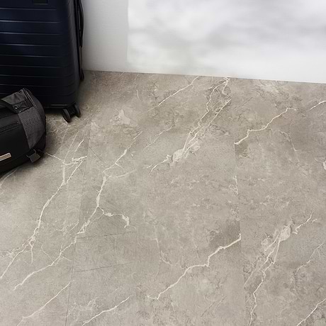 Katone Chauny Marble Dark Beige 18x36 Glue Down Luxury Vinyl Tile