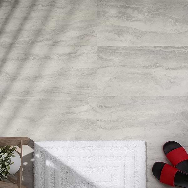 Tepoca Silver Loose Lay 12x24 Luxury Vinyl Tile