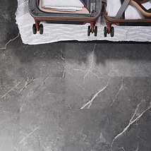 Optoro Chauny Marble Dark Gray 28mil Wear Layer Rigid Core Click 12x24 Luxury Vinyl Tile