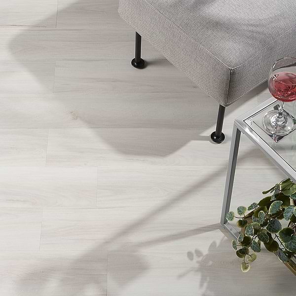 Sky Hickory Sea 12mil Rigid Core Click 6x48  Luxury Vinyl Plank Flooring