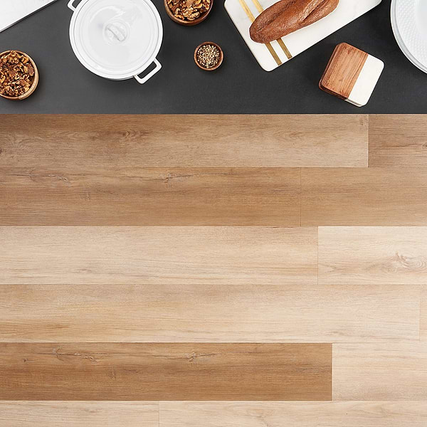 ReNew Scarlet Oak Fawn 12mil Wear Layer Glue Down 6x48 Luxury Vinyl Plank Flooring